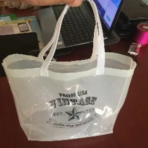 Welded Clear PVC Beach Tote — waterproof bag manufacturer Bole