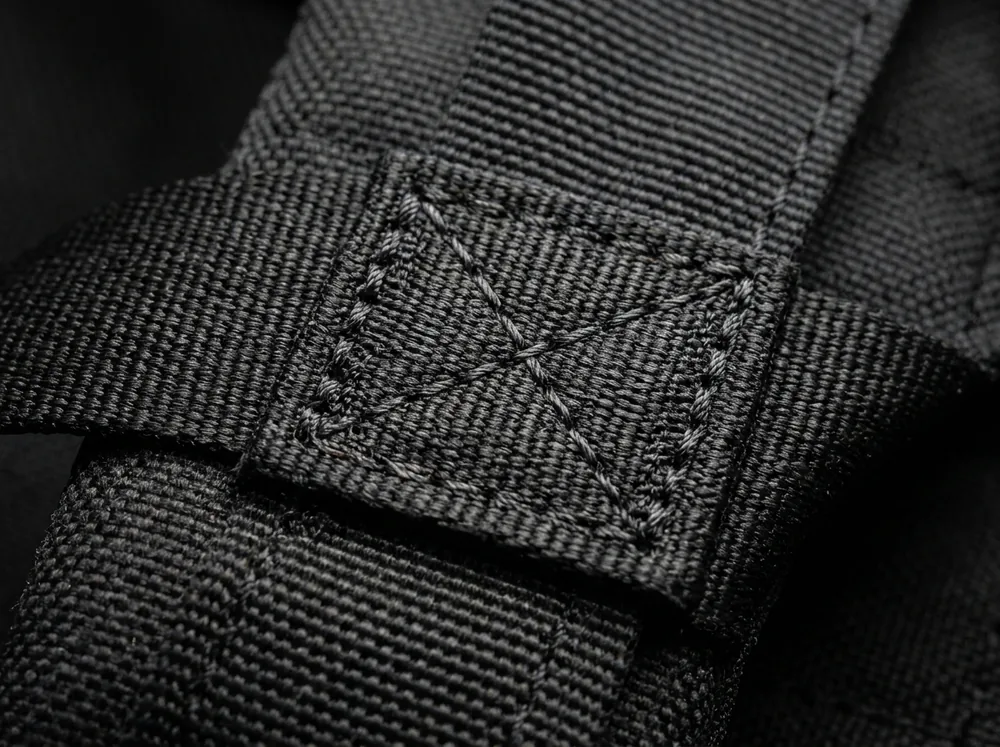Precision sewing seam